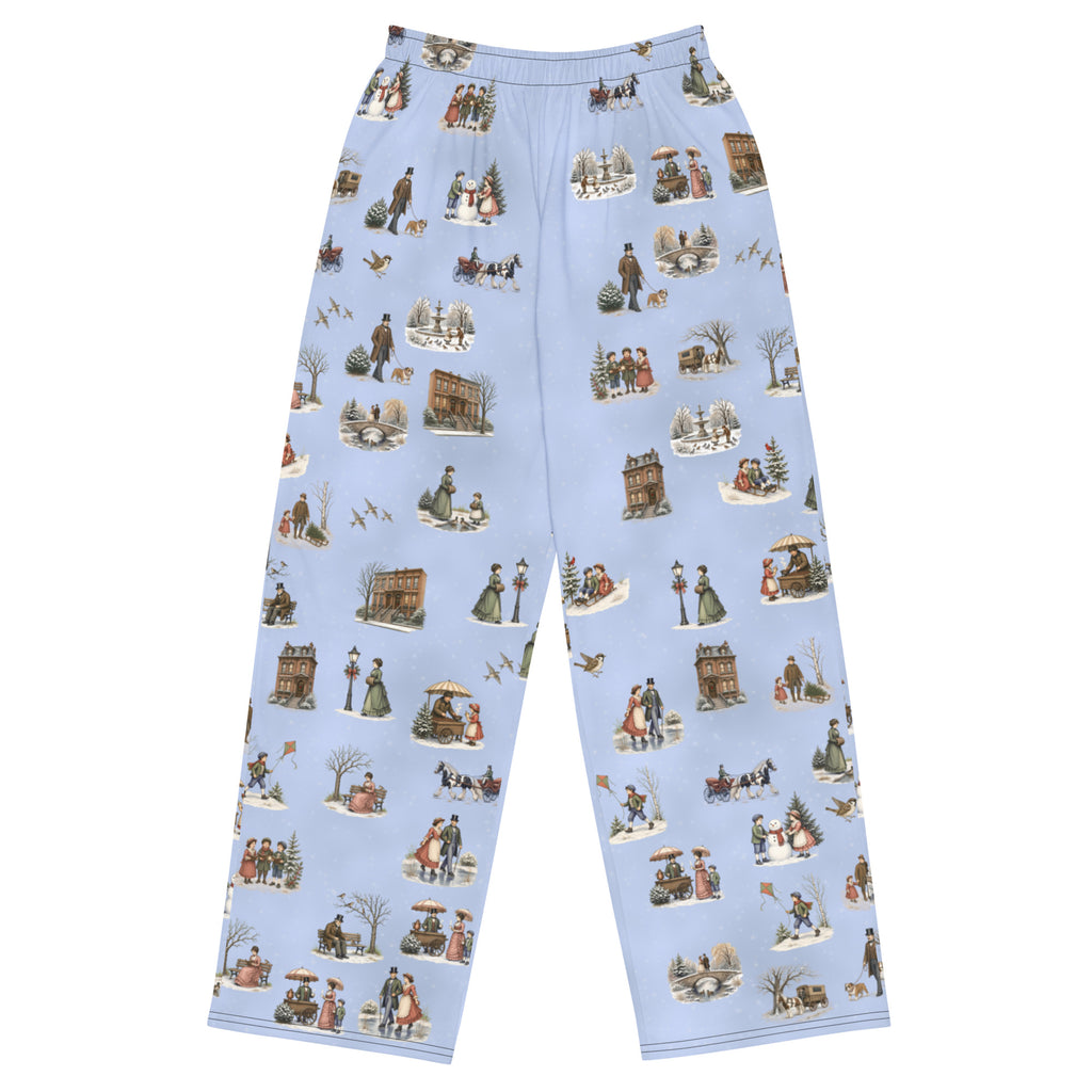 Carriage Park Wide-Leg Pants by LQ, front