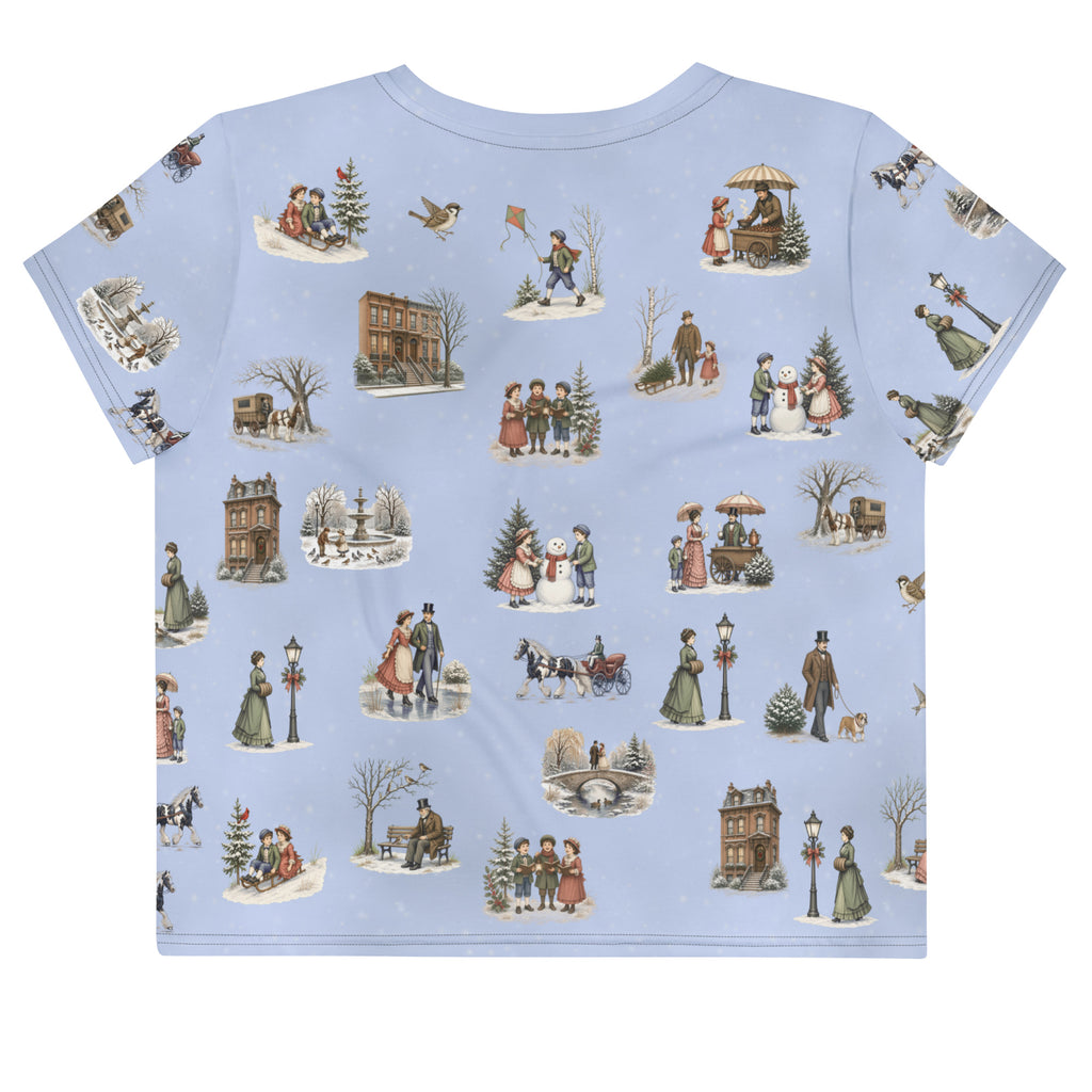 Carriage Park Crop Tee by LQ, back