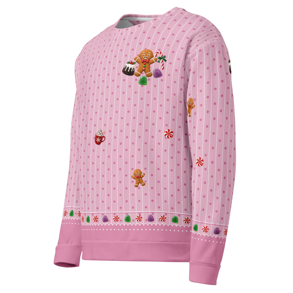 Sugar Plum Sweatshirt by LQ left front angled view