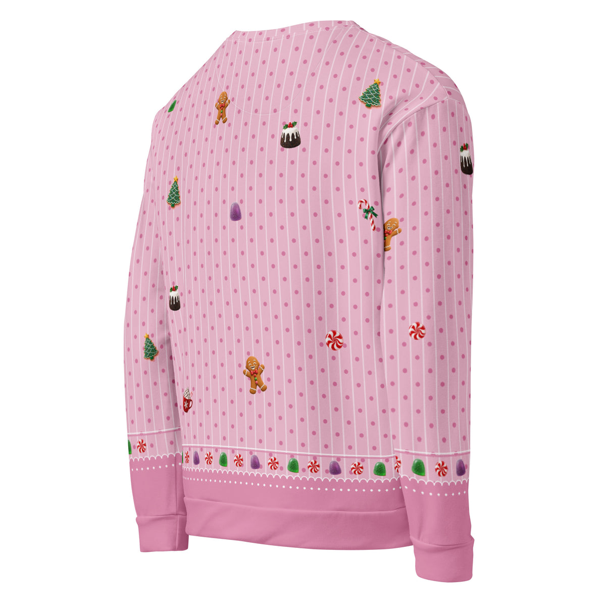 Sugar Plum Sweatshirt by LQ right back angled view